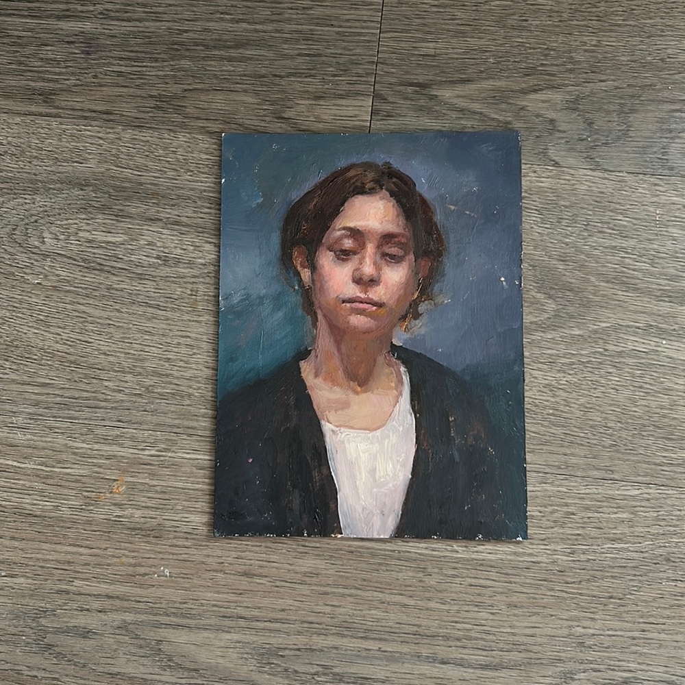 Oil painting -portrait